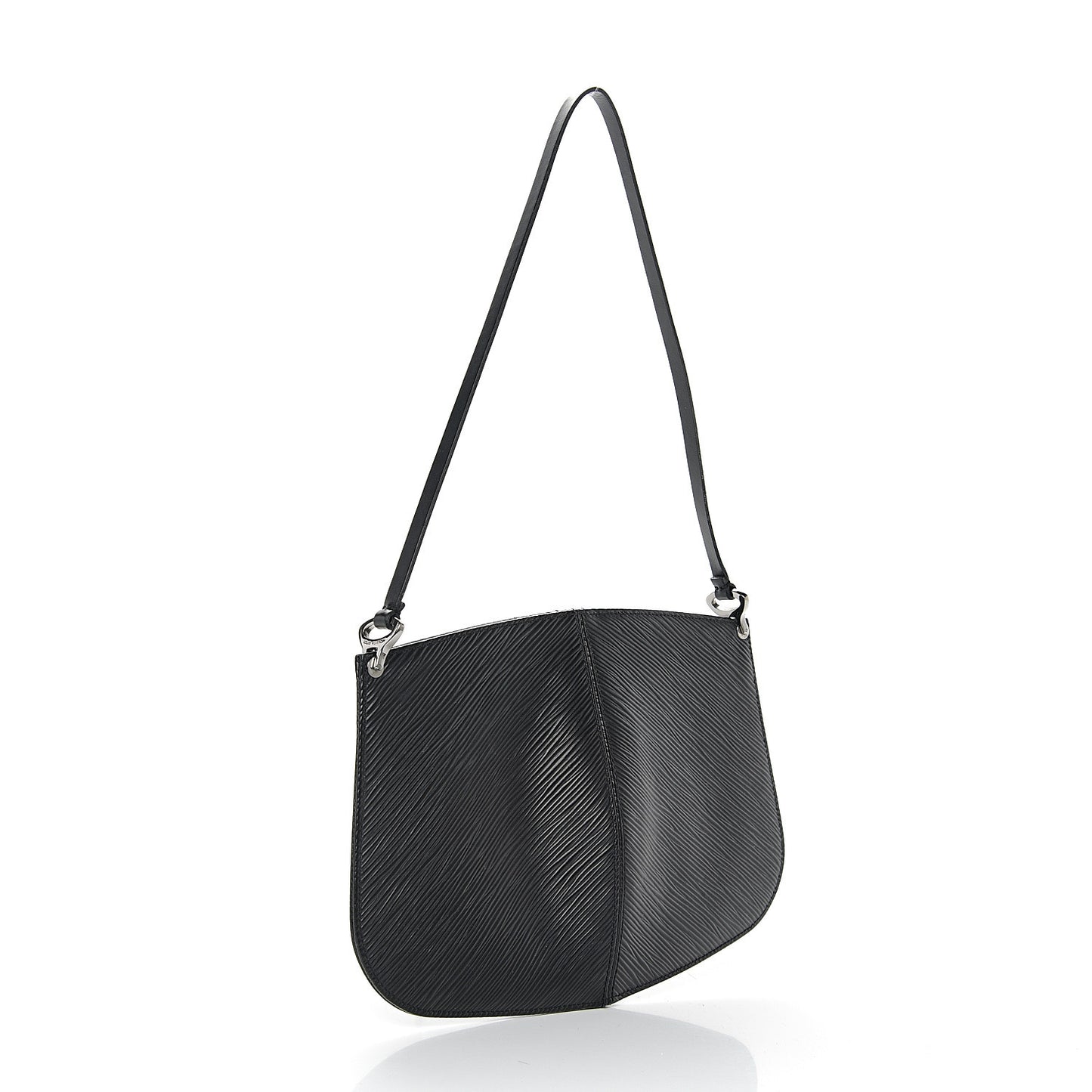 Epi Demi Lune Pochette Black