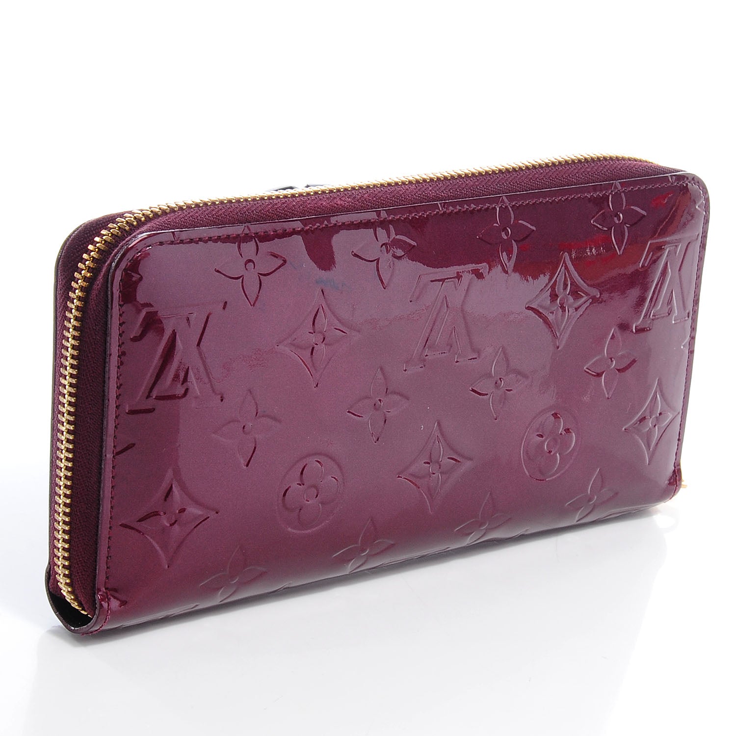 Louis Vuitton Vernis Zippy Wallet Rouge Fauviste 3 of 9