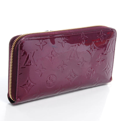Louis Vuitton Vernis Zippy Wallet Rouge Fauviste 3 of 9
