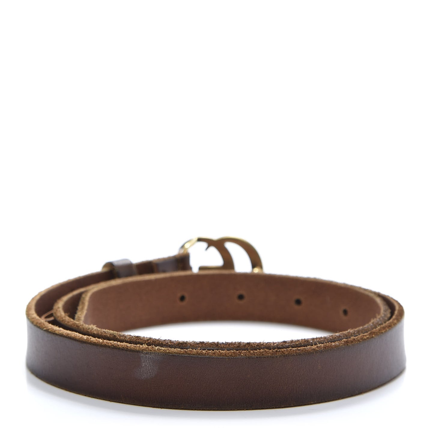 Faded Calfskin Double G 20mm Belt 80 32 Cuir