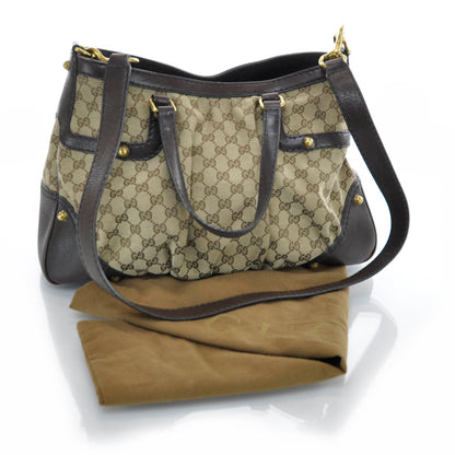 Gucci Monogram Jockey Tote 3 of 9
