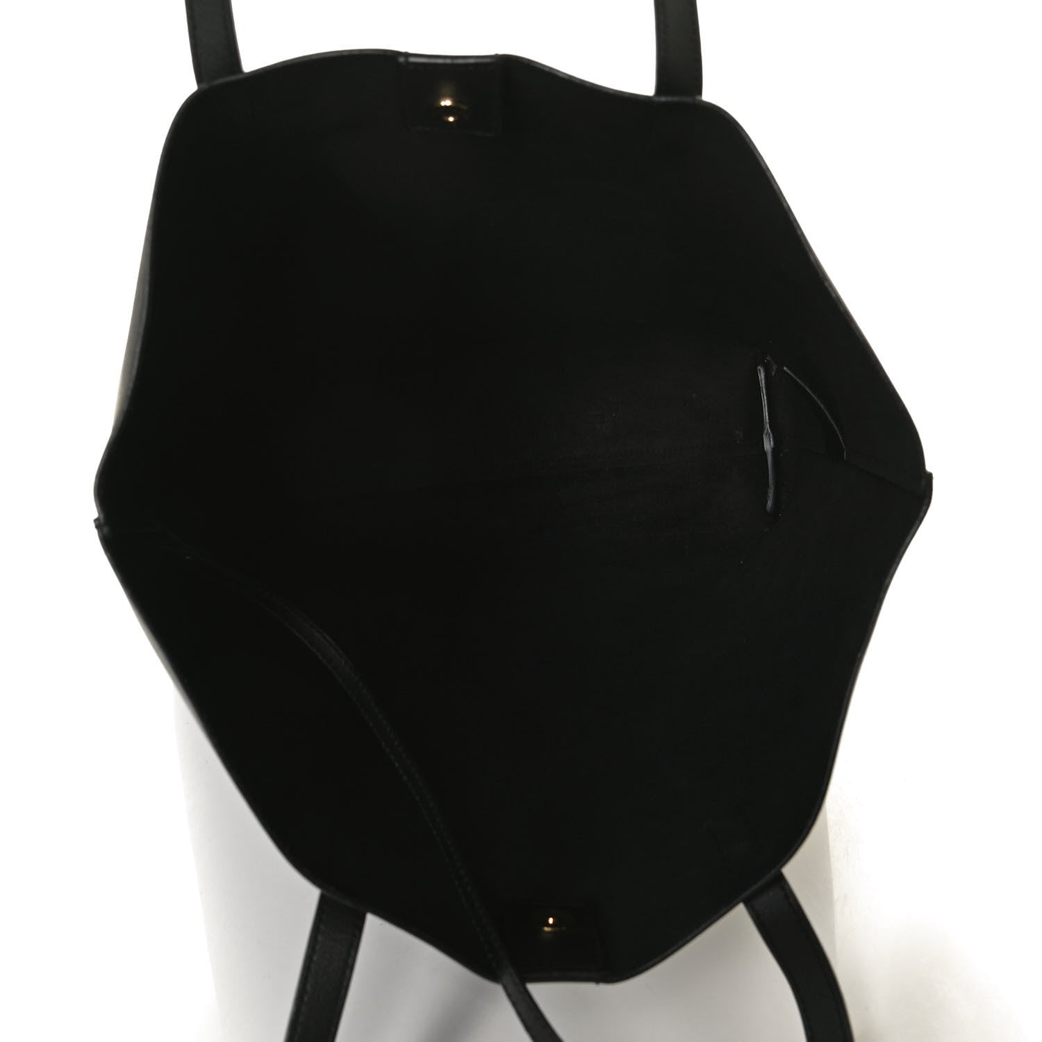Saint Laurent Calfskin Medium Shopping Tote Black 4 of 14