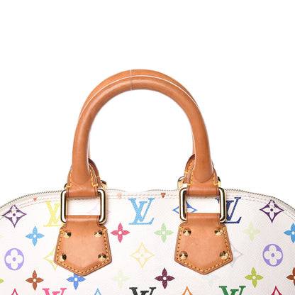 Louis Vuitton Monogram Multicolor Alma White 10 of 17