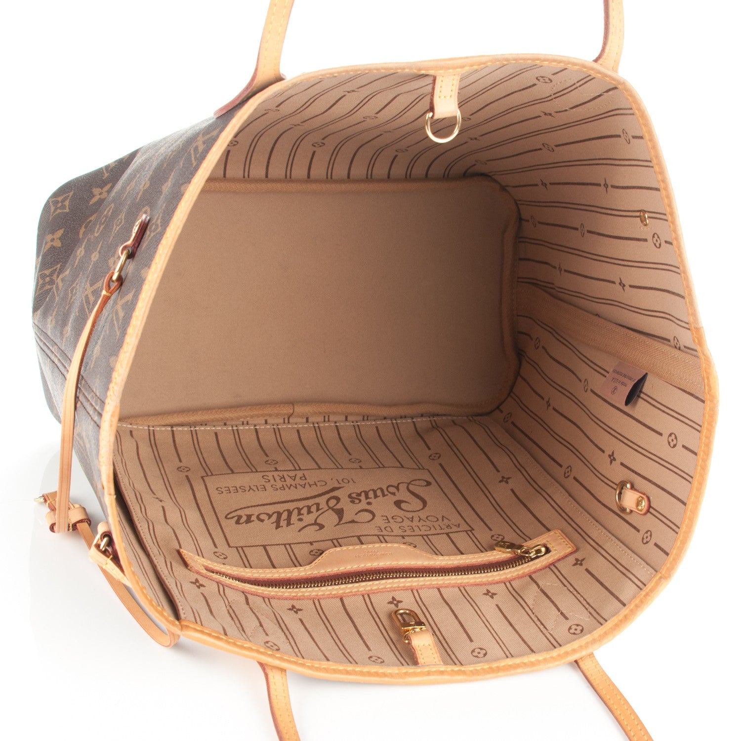 Louis Vuitton Monogram Neverfull MM 5 of 8