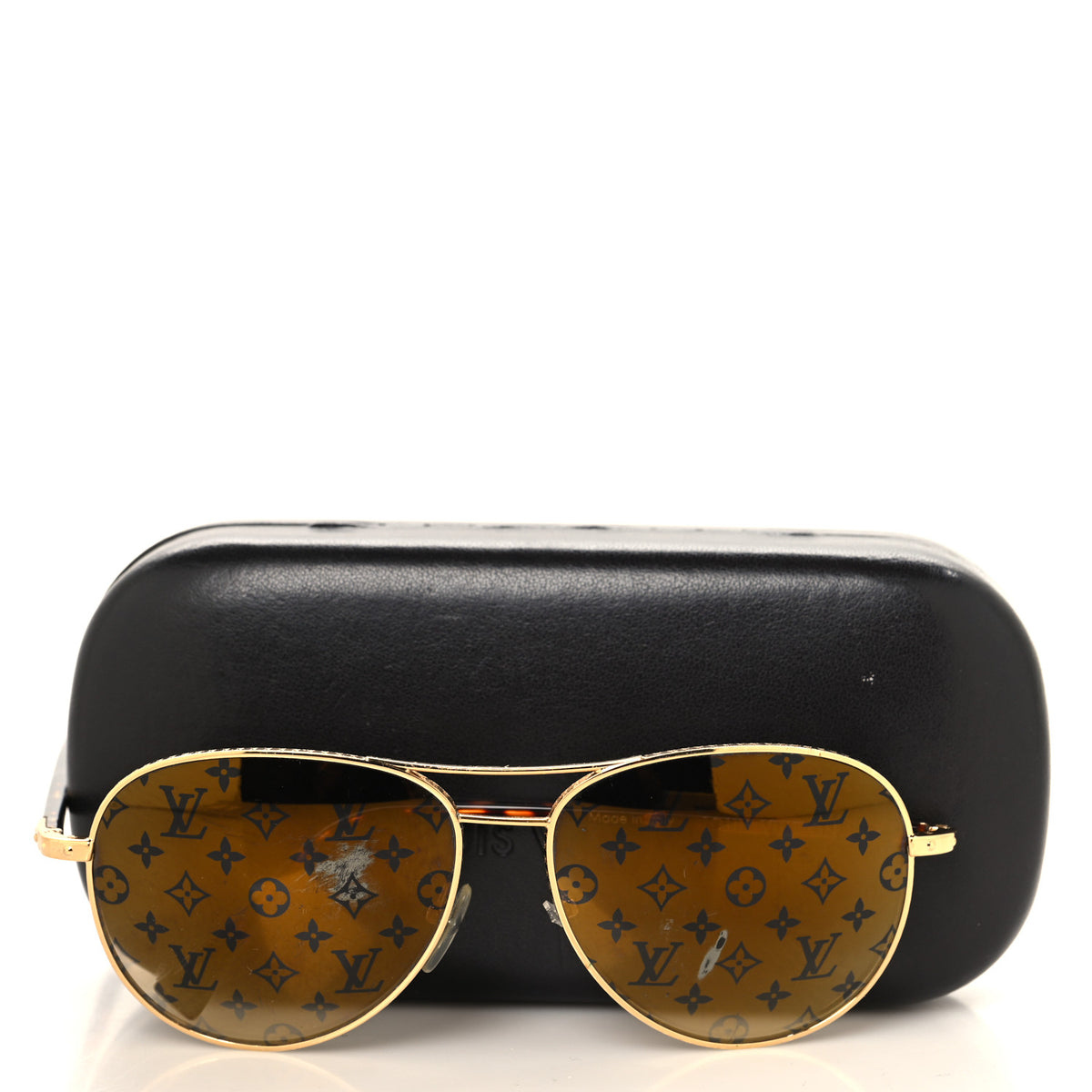 Conspiration Pilote Sunglasses Z0164U Gold