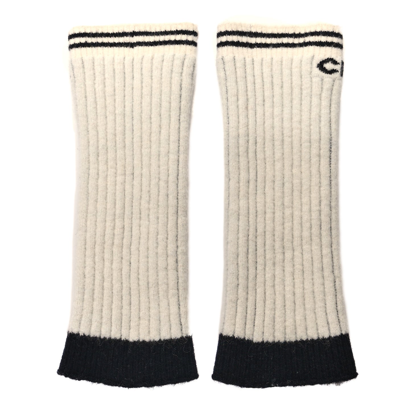Combat Boot Leg Warmers White