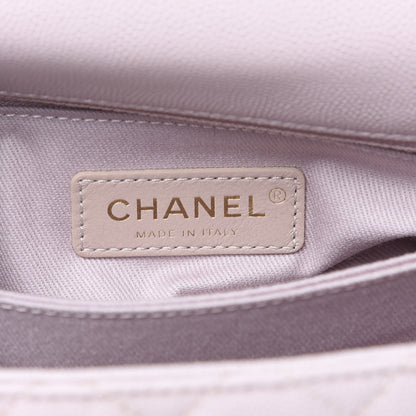 Chanel Caviar Quilted Mini Coco Handle Flap Lilas Lilac 5 of 10