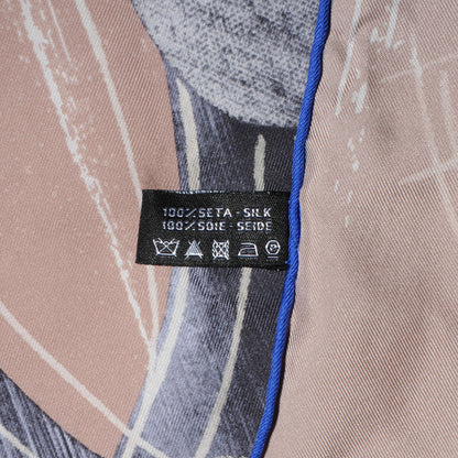 Chanel Silk Camellia CC Bubble Scarf Beige 6 of 6