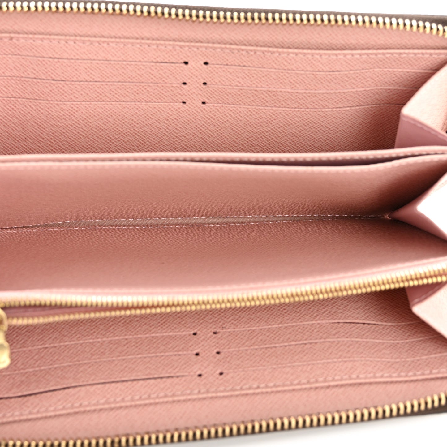 Monogram Zippy Wallet Rose Ballerine