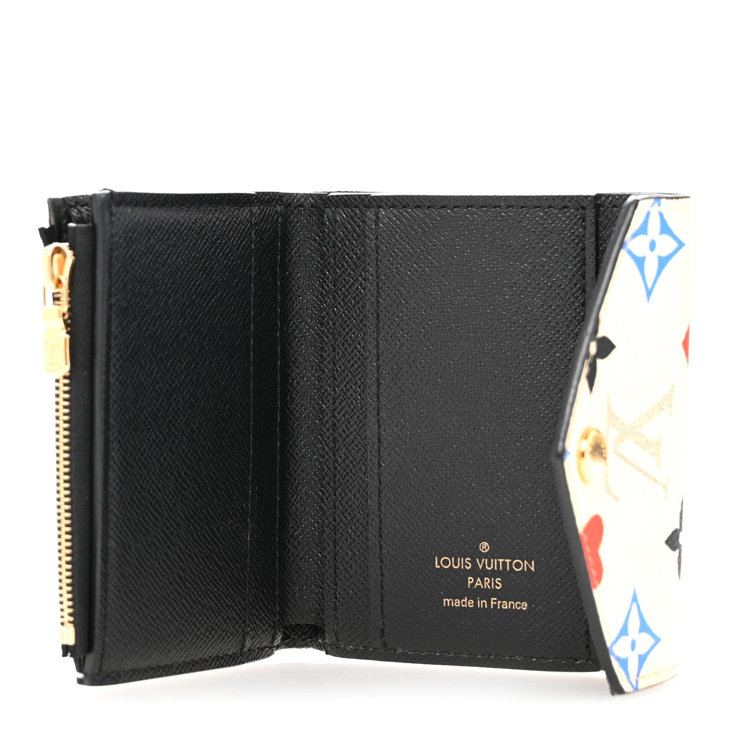 Game On Monogram Zoe Wallet White
