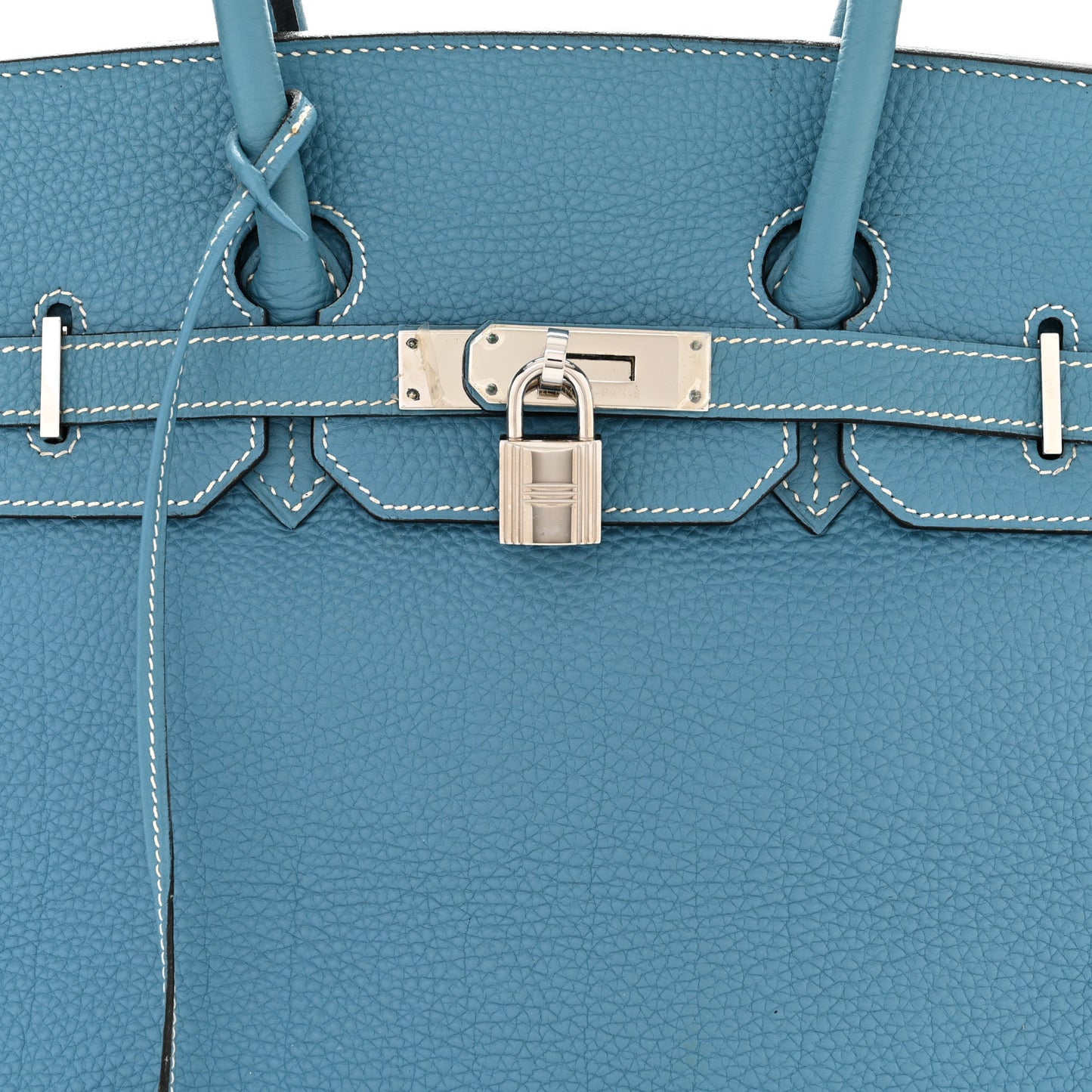 Togo Birkin 35 Blue Jean