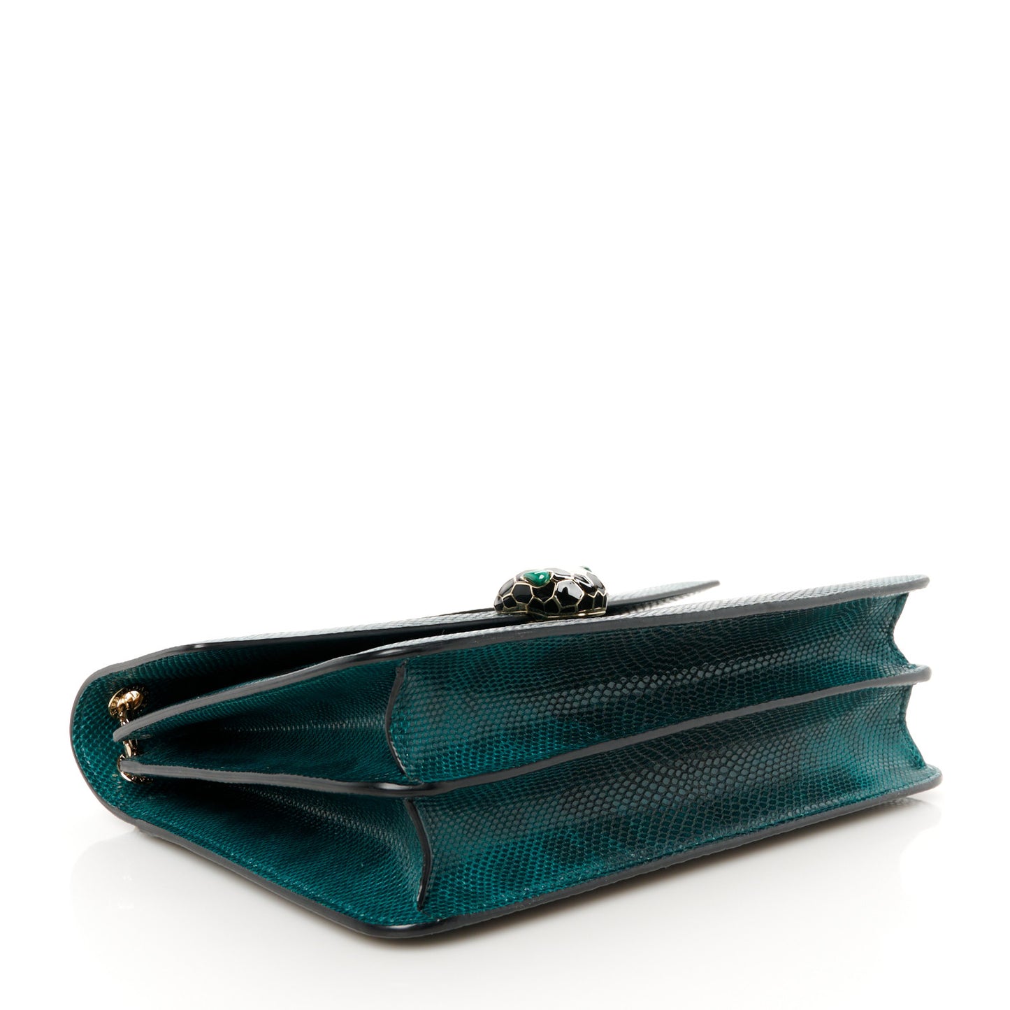 Karung Serpenti Forever Crossbody Emerald Green
