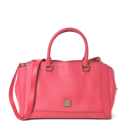 MCM Saffiano Nuovo Tote Pink 1 of 10