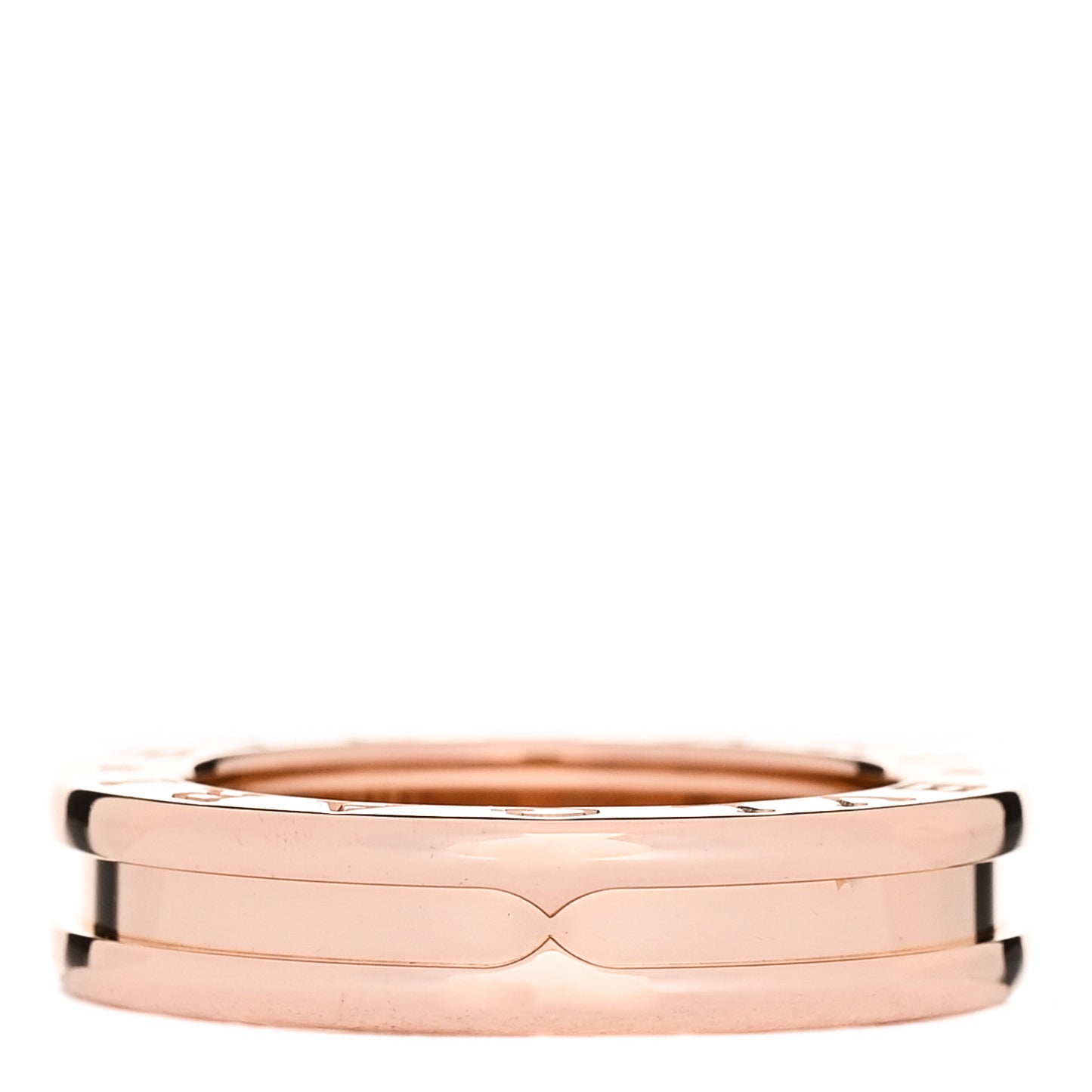 18K Rose Gold B.Zero1 One-Band Ring 48 4.5