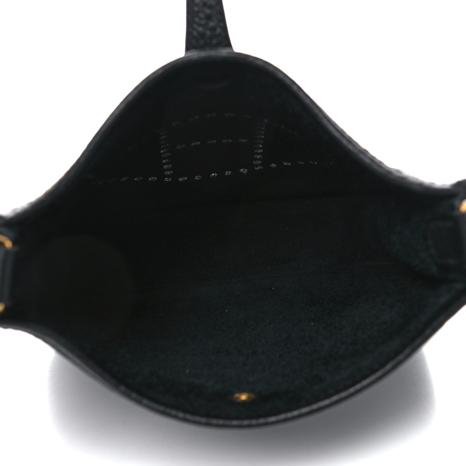Hermes Taurillon Clemence Evelyne TPM Black 5 of 12