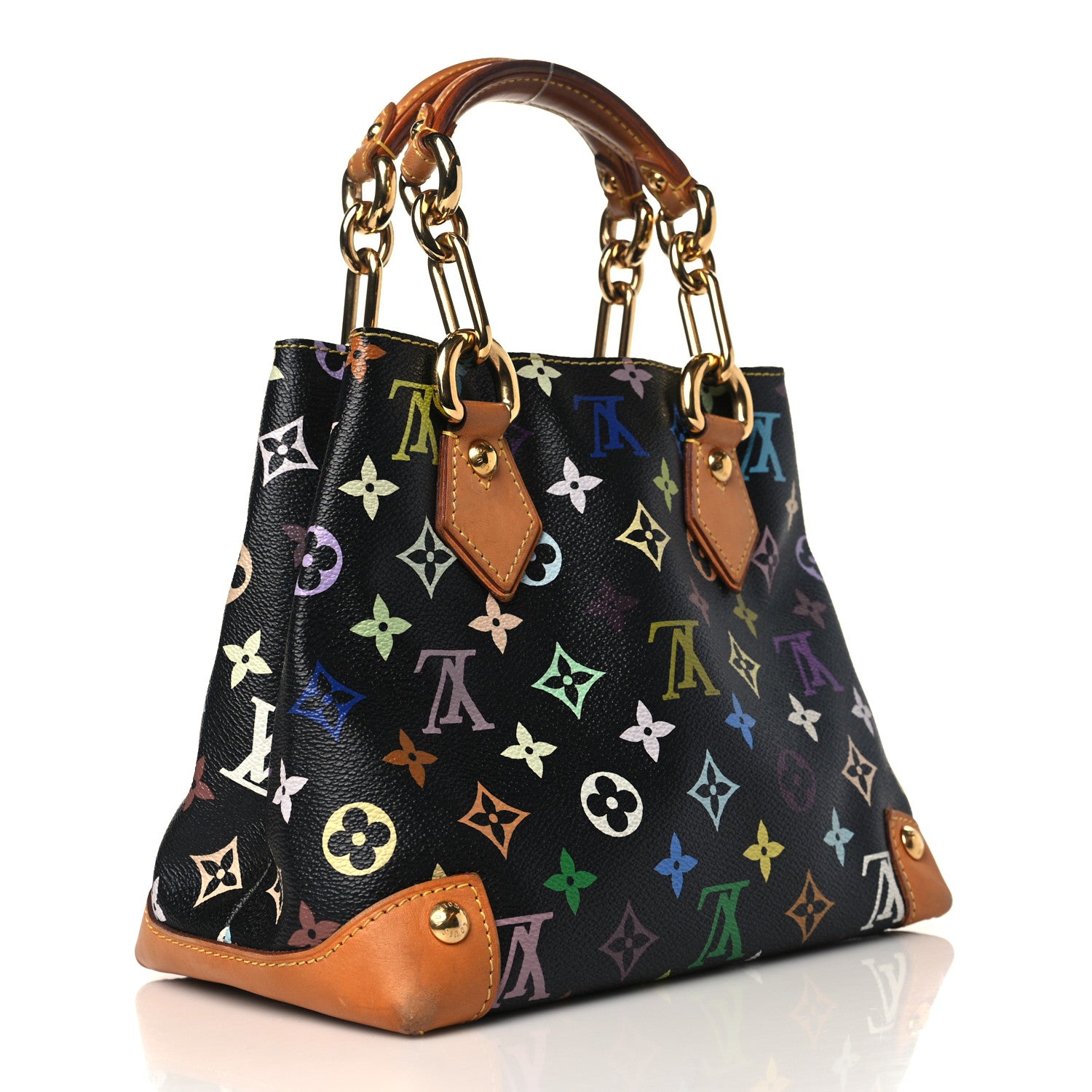 Louis Vuitton Monogram Multicolor Audra Black 3 of 10