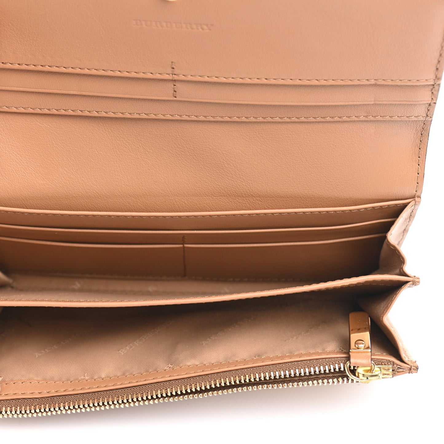 Patent Glitter Porter Continental Wallet Gold