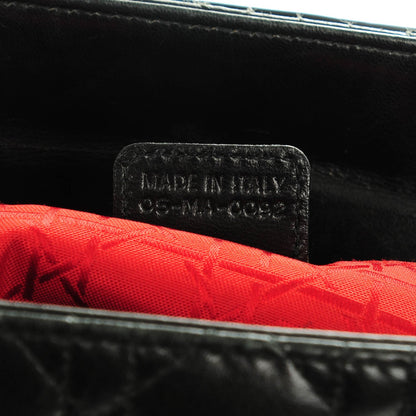 Christian Dior Lambskin Cannage Large Lady Dior Black 7 of 7