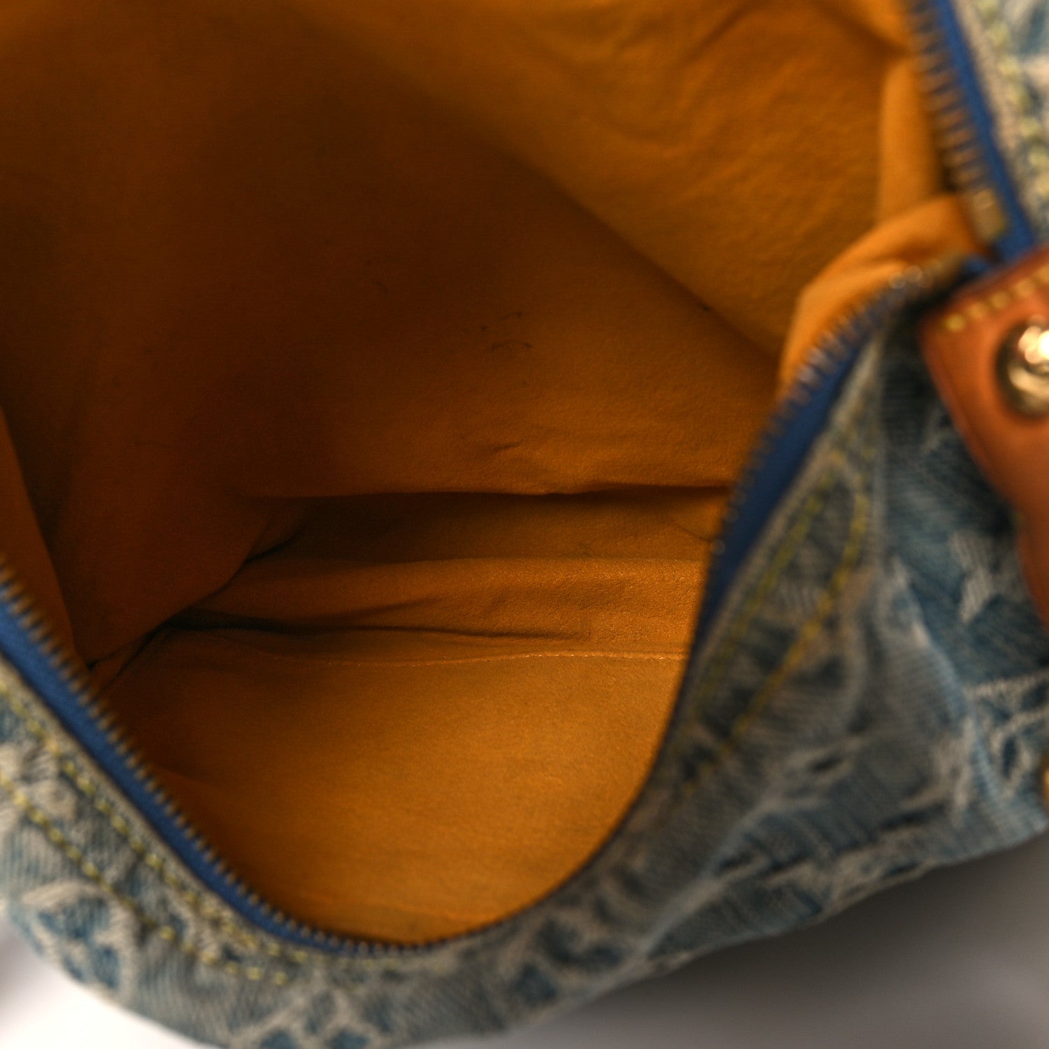 Louis Vuitton Monogram Denim Baggy PM Blue 5 of 10