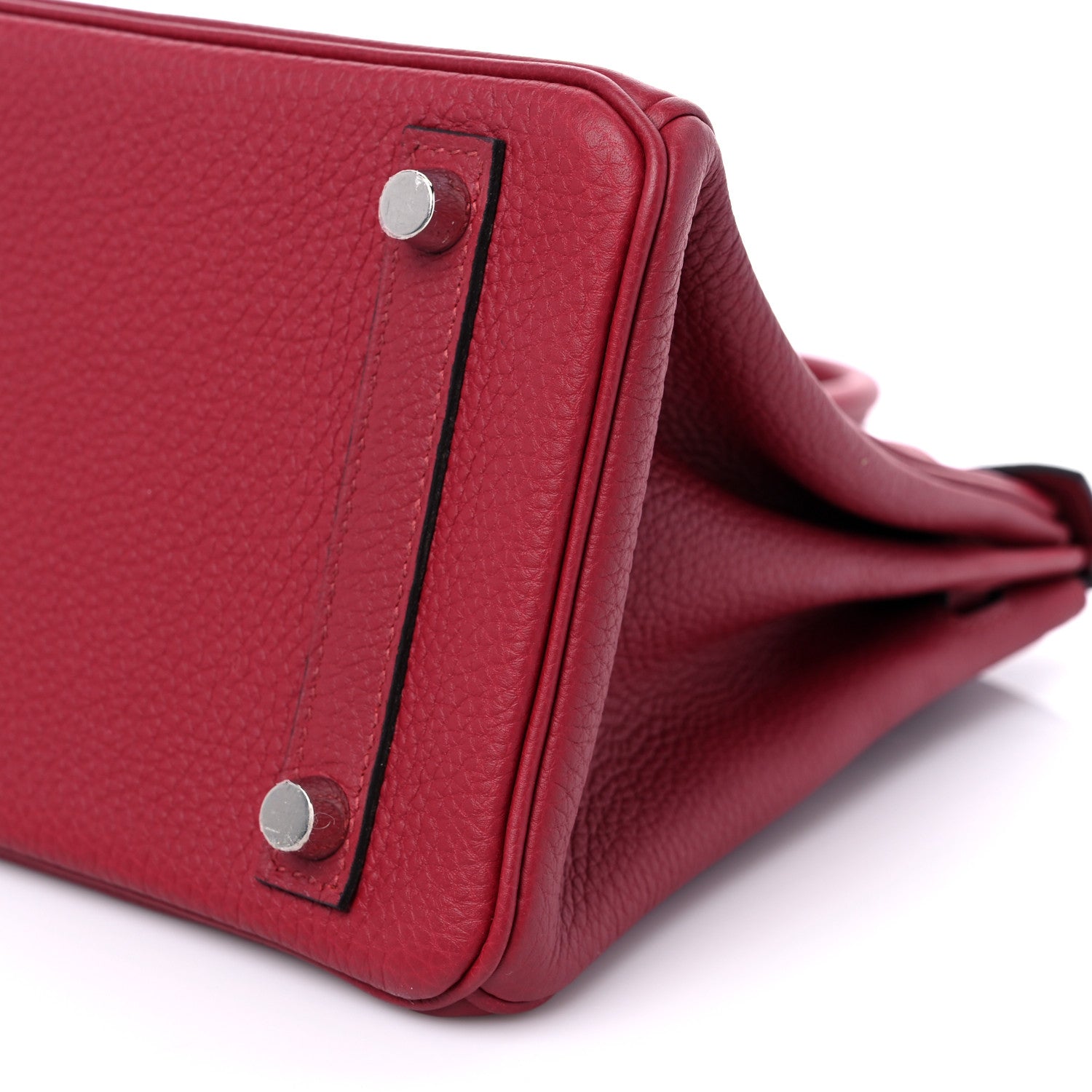 Hermes Togo Birkin 25 Rouge Grenat 9 of 11