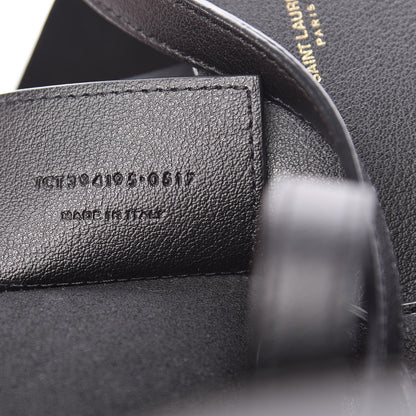 Saint Laurent Calfskin Large Shopping Tote Black 8 of 17