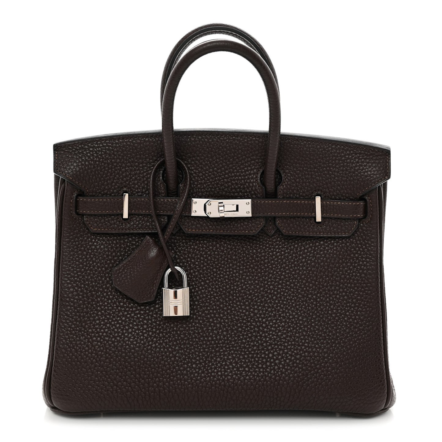 Togo Birkin 25 Chocolate