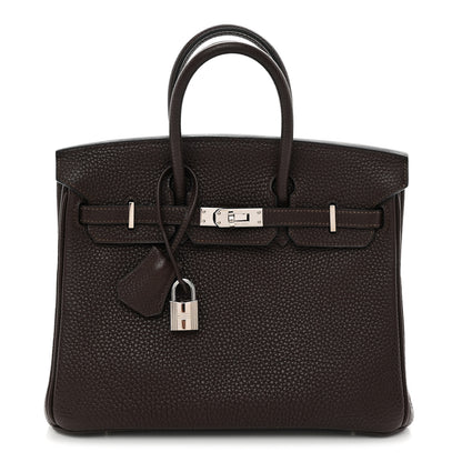 Hermes Togo Birkin 25 Chocolate 1 of 11