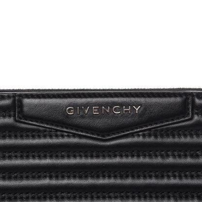 Givenchy Calfskin Stitched Antigona Pouch Black 10 of 11
