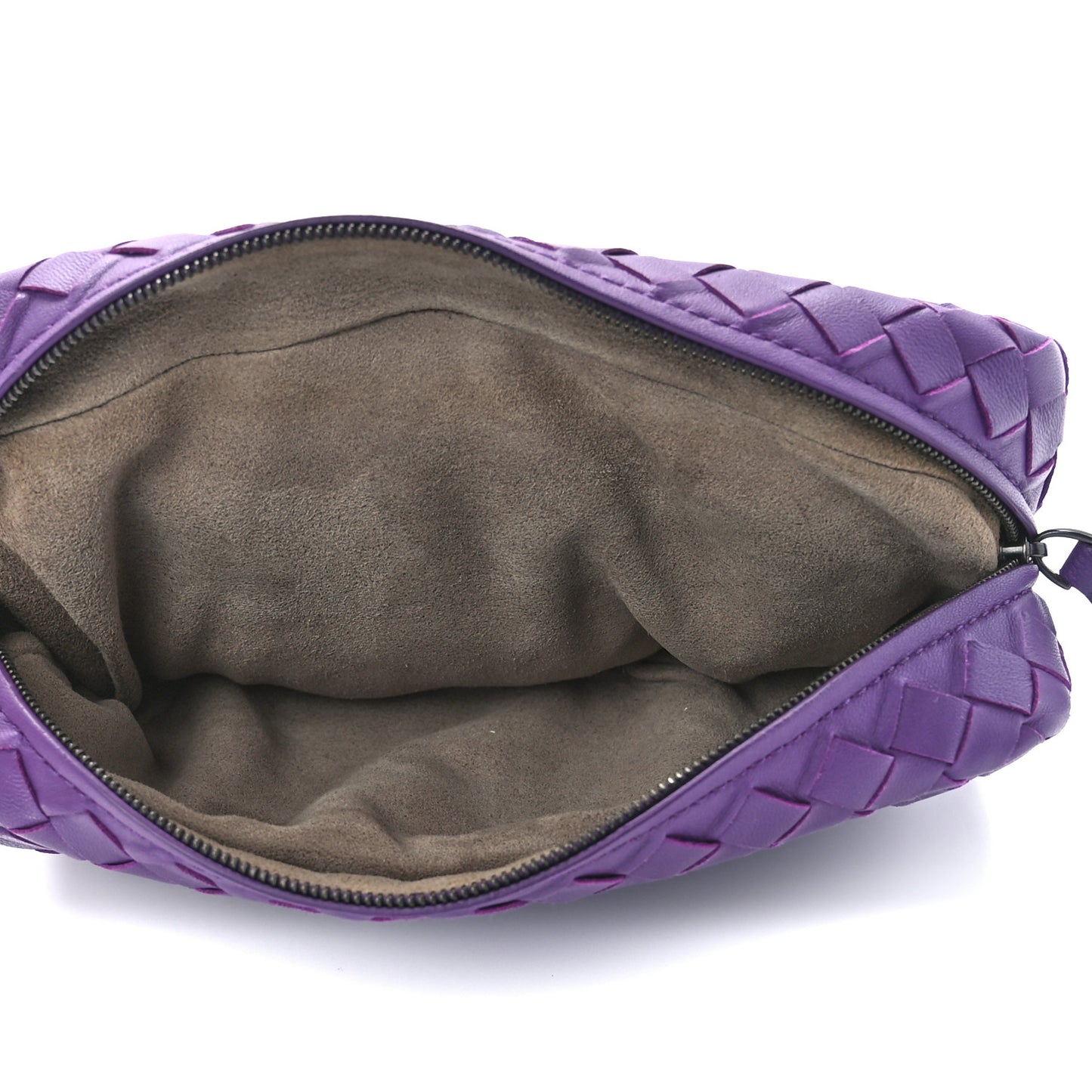 Nappa Intrecciato Mini Messenger Bag Byzantine
