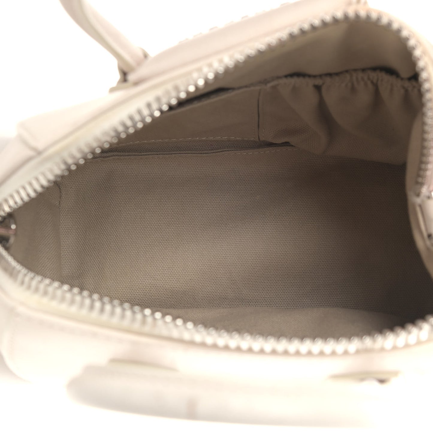 Sugar Goatskin Mini Antigona White