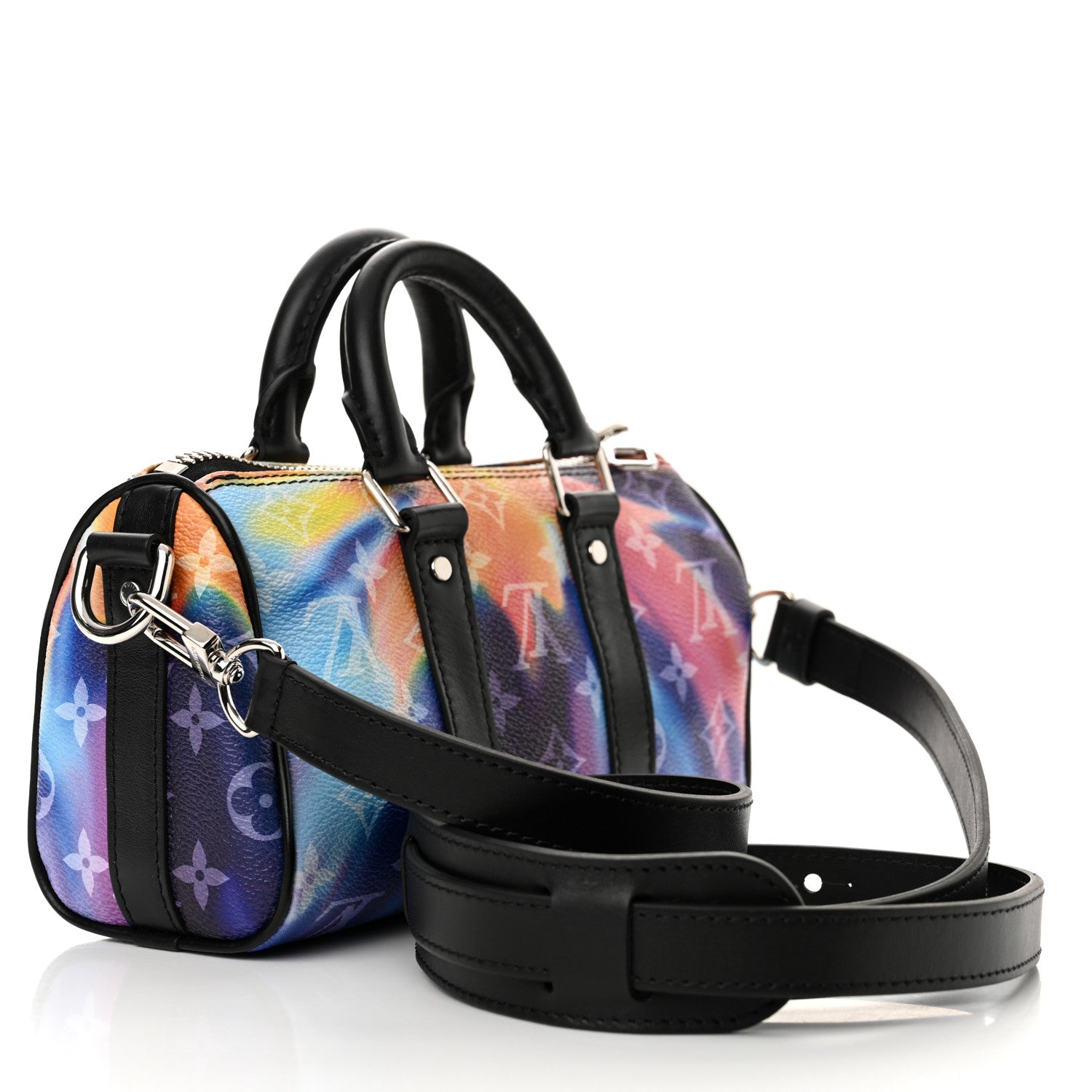 Louis Vuitton Monogram Sunset Keepall XS Multicolor 3 of 10