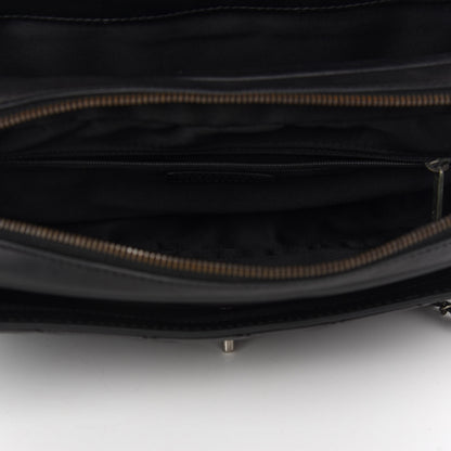 Chanel Lambskin Quilted Citizen Zip Large Flap Black 4 of 12