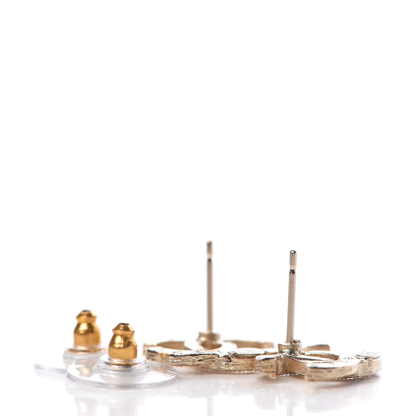 Crystal CC Earrings Gold Multicolor