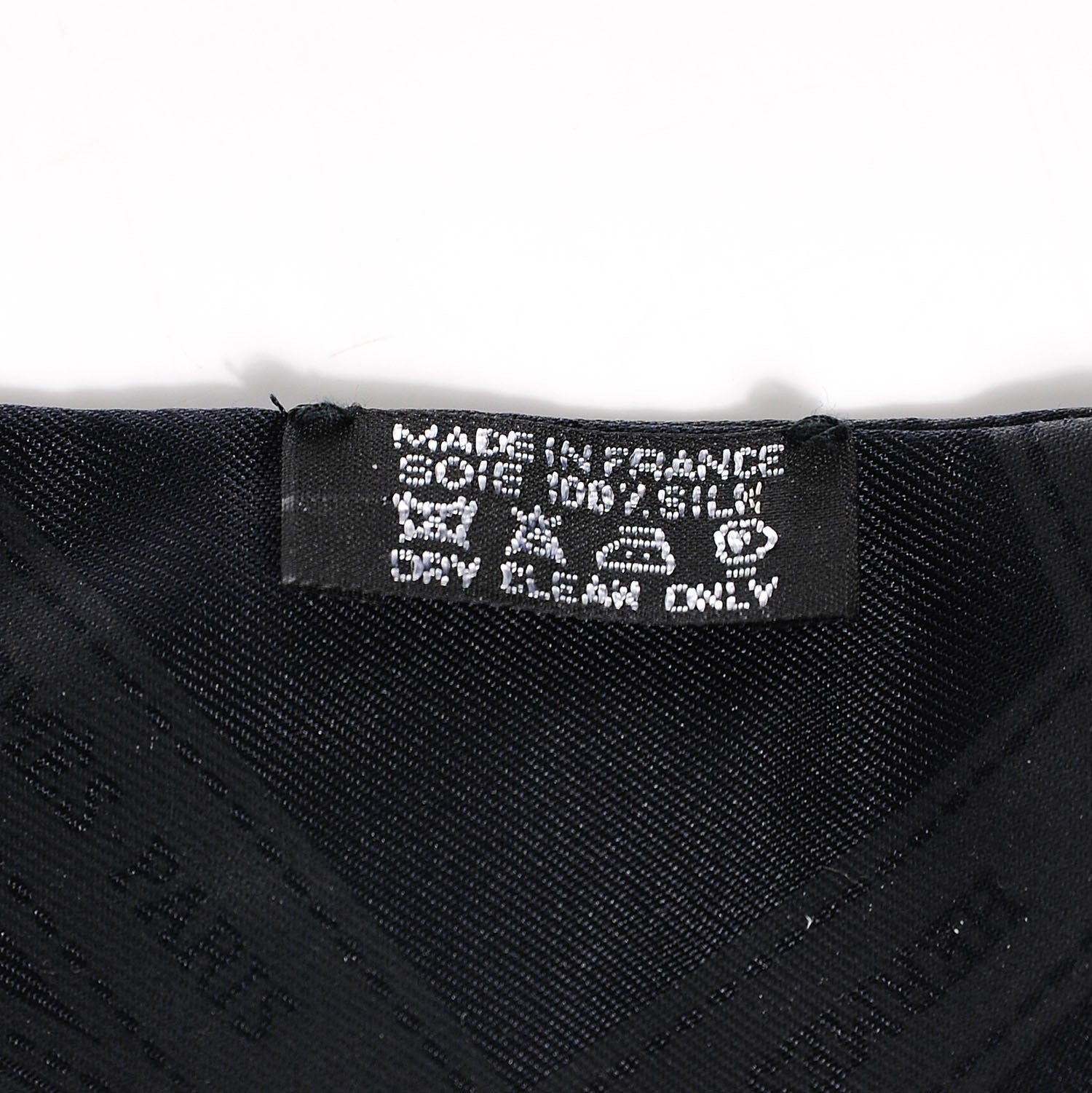 Hermes Silk Bolduc Twilly Black 8 of 10