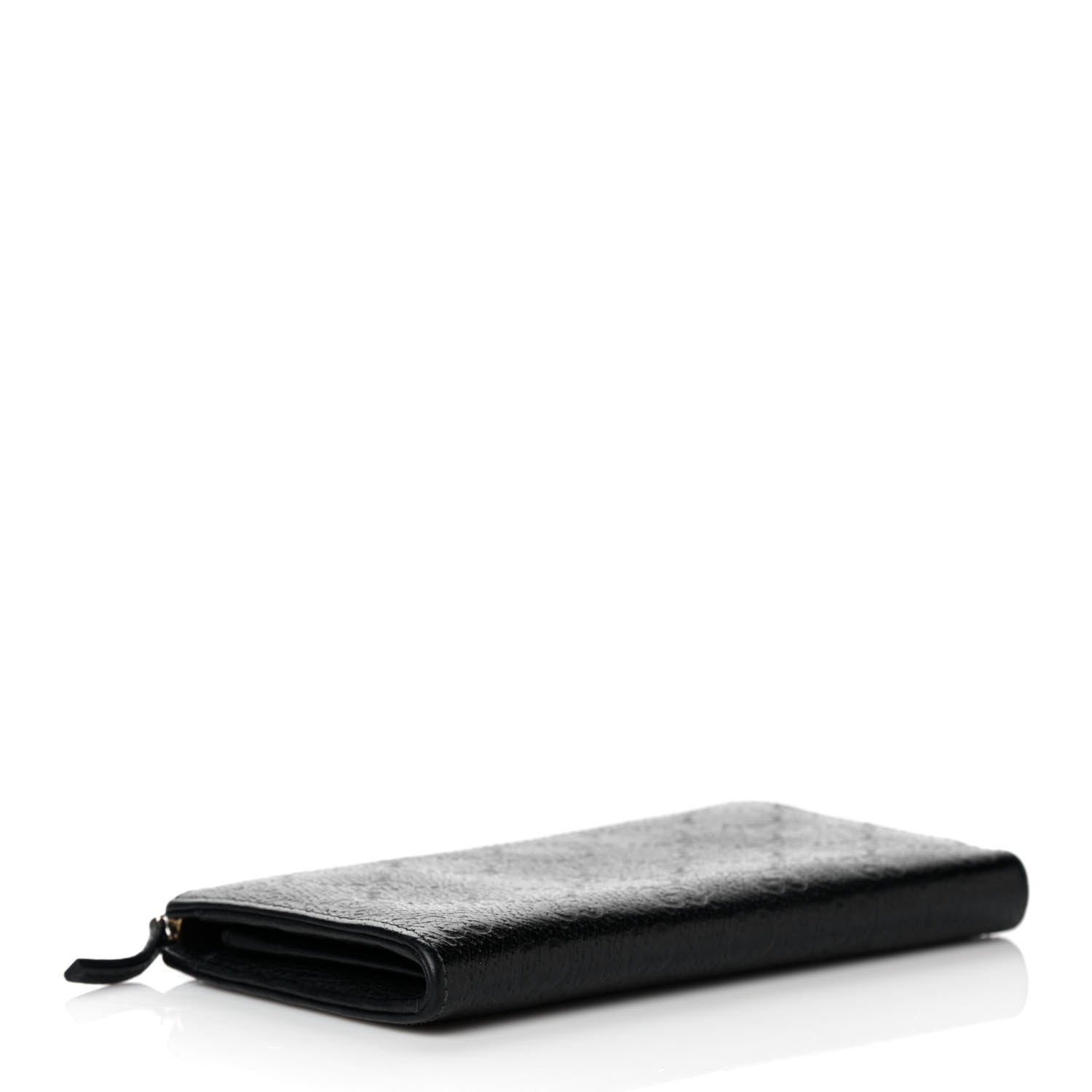 Gucci Guccissima Donna Long Wallet Black 5 of 10
