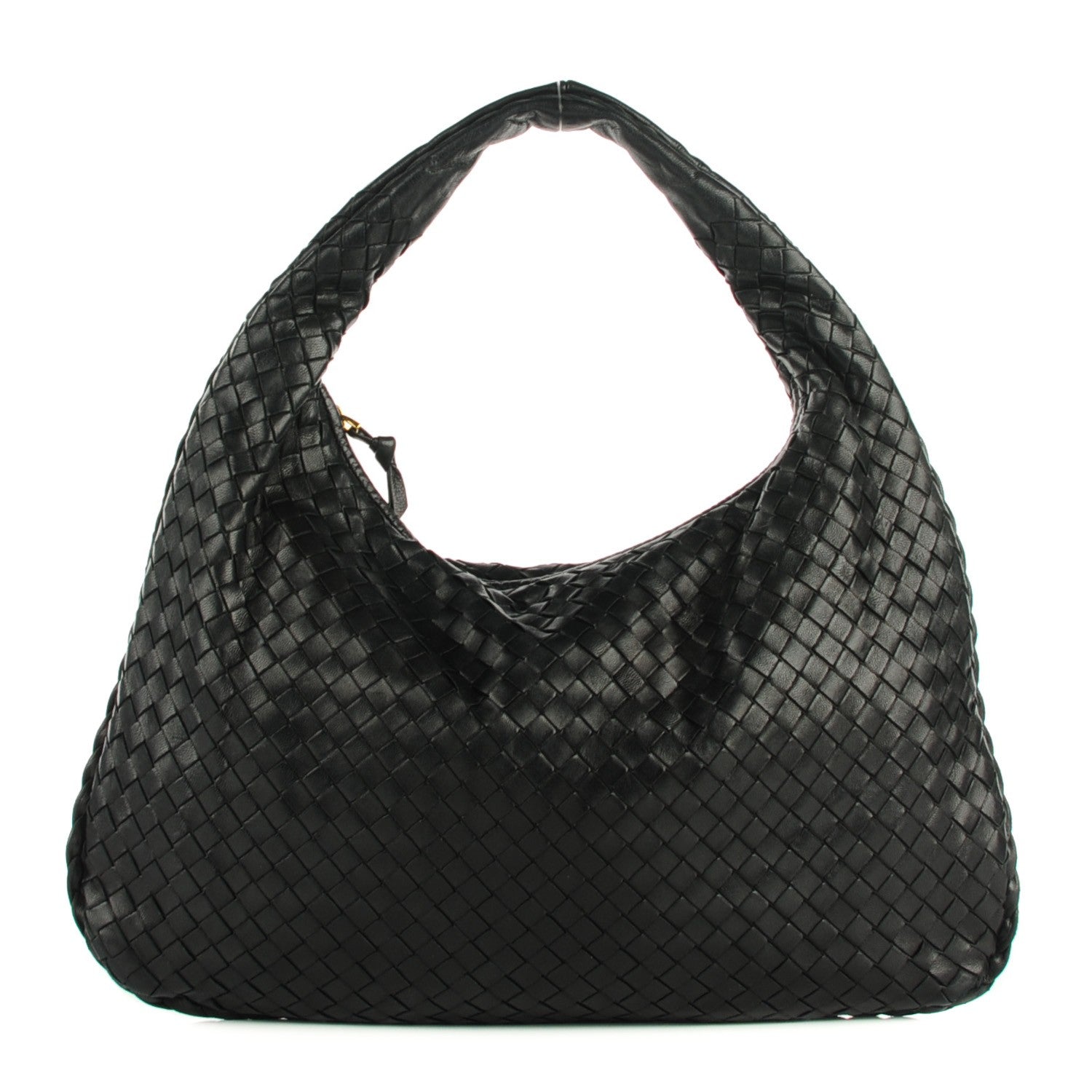 Bottega Veneta Nappa Intrecciato Medium Veneta Hobo Black 1 of 9