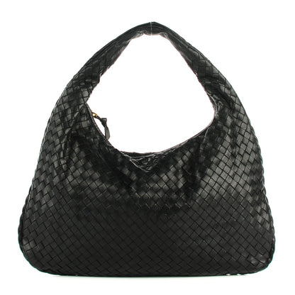 Bottega Veneta Nappa Intrecciato Medium Veneta Hobo Black 1 of 9