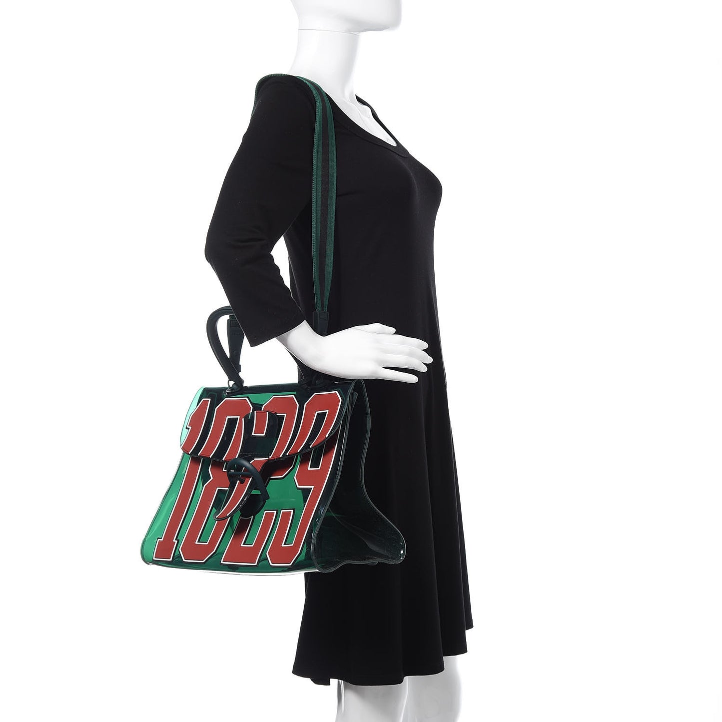 PVC The Hero 1829 Brillant Satchel Vert