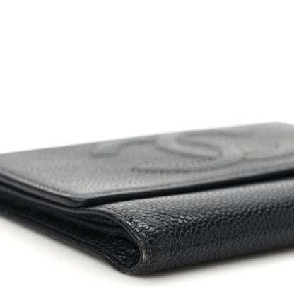 Chanel Caviar Timeless CC Flap Wallet Black 7 of 10