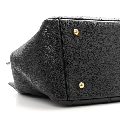 Chanel Caviar Quilted Petit Timeless Tote PTT Black 9 of 11