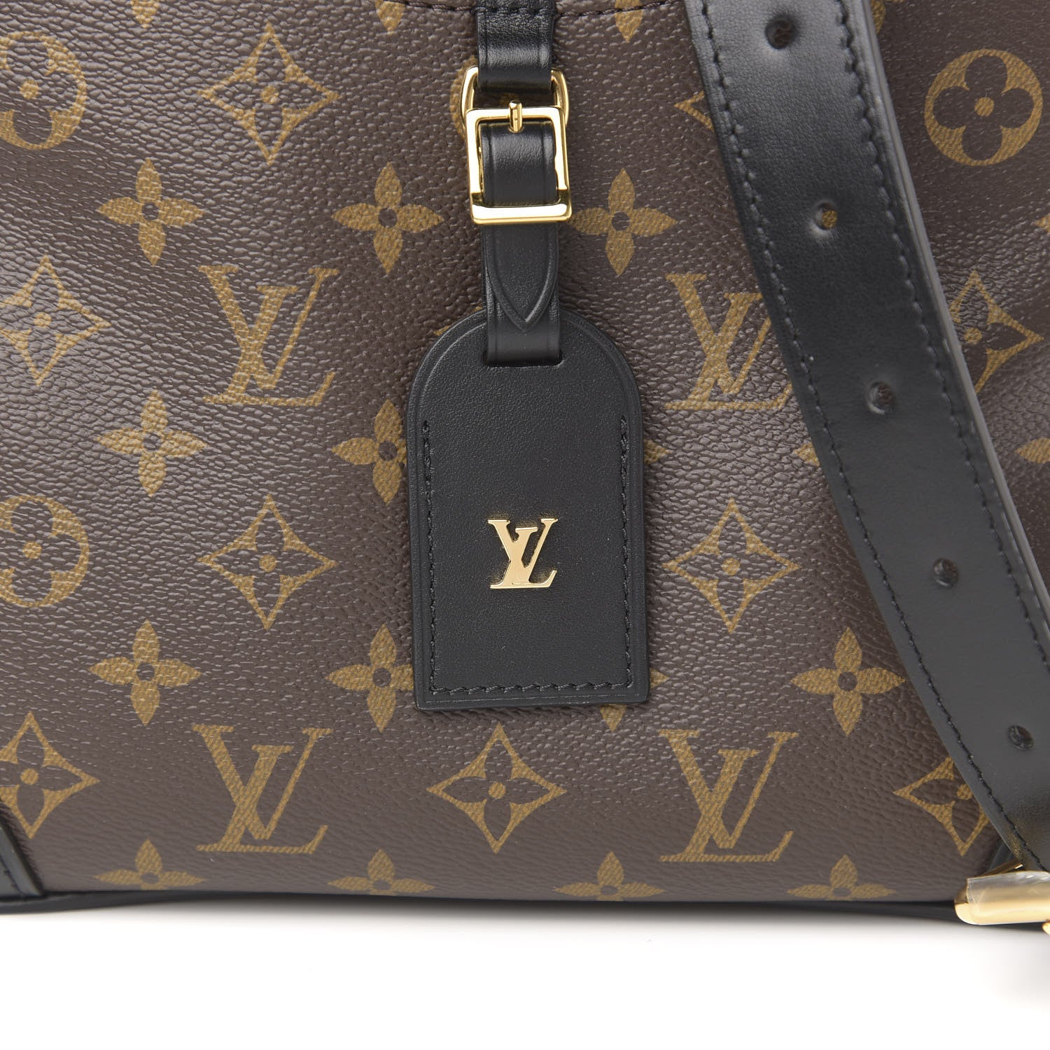 Louis Vuitton Monogram Odeon PM Black 9 of 10