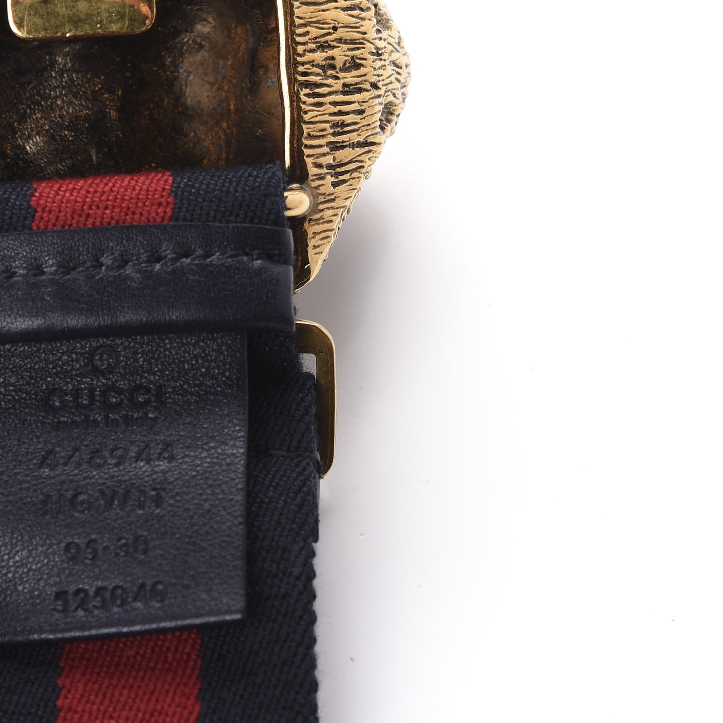 Web Feline Buckle Belt 95 38 Blue Red