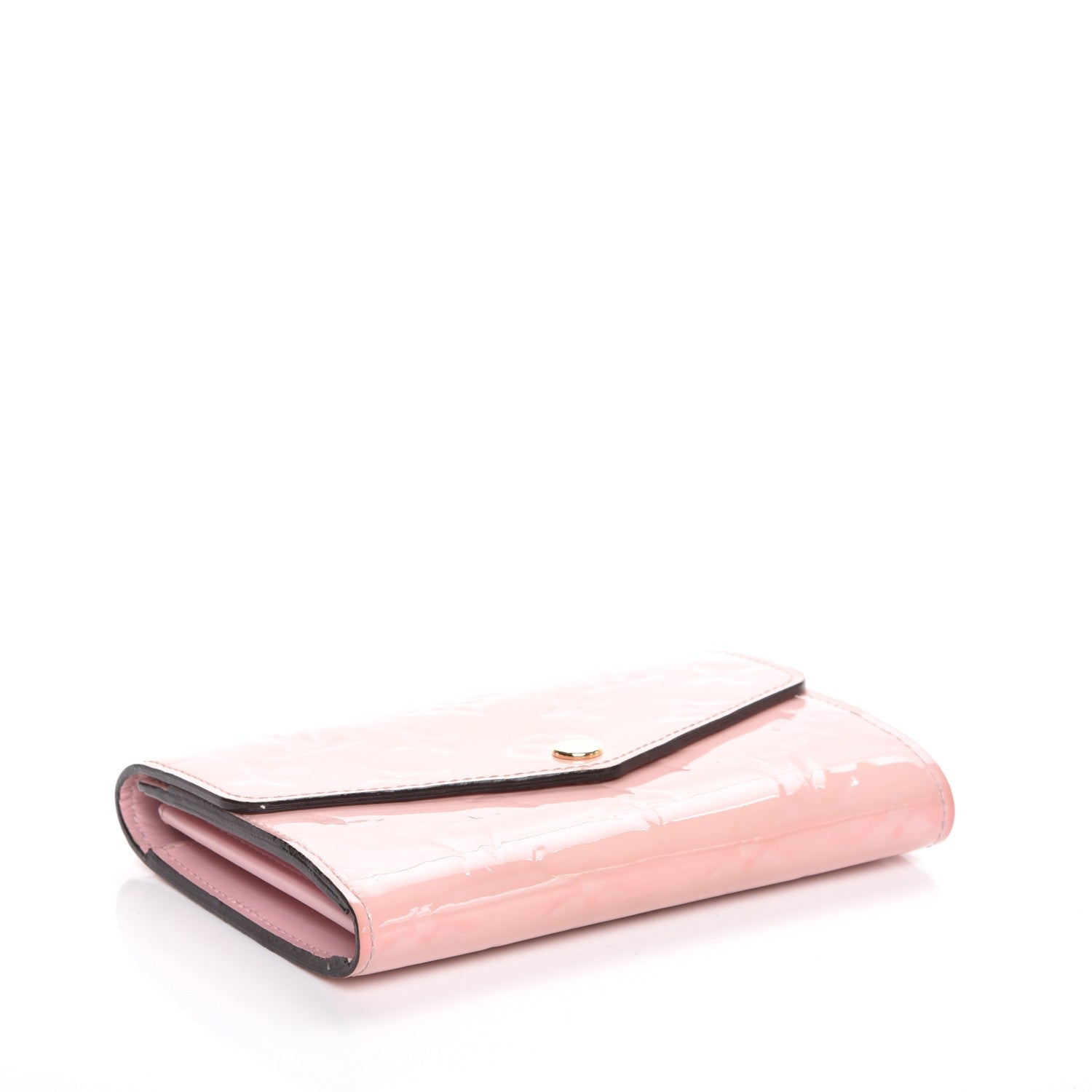 Louis Vuitton Vernis Sarah Compact Wallet Rose Ballerine 4 of 8
