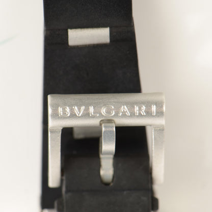 Bulgari Aluminum Rubber 29mm Diagono Quartz Watch 5 of 7