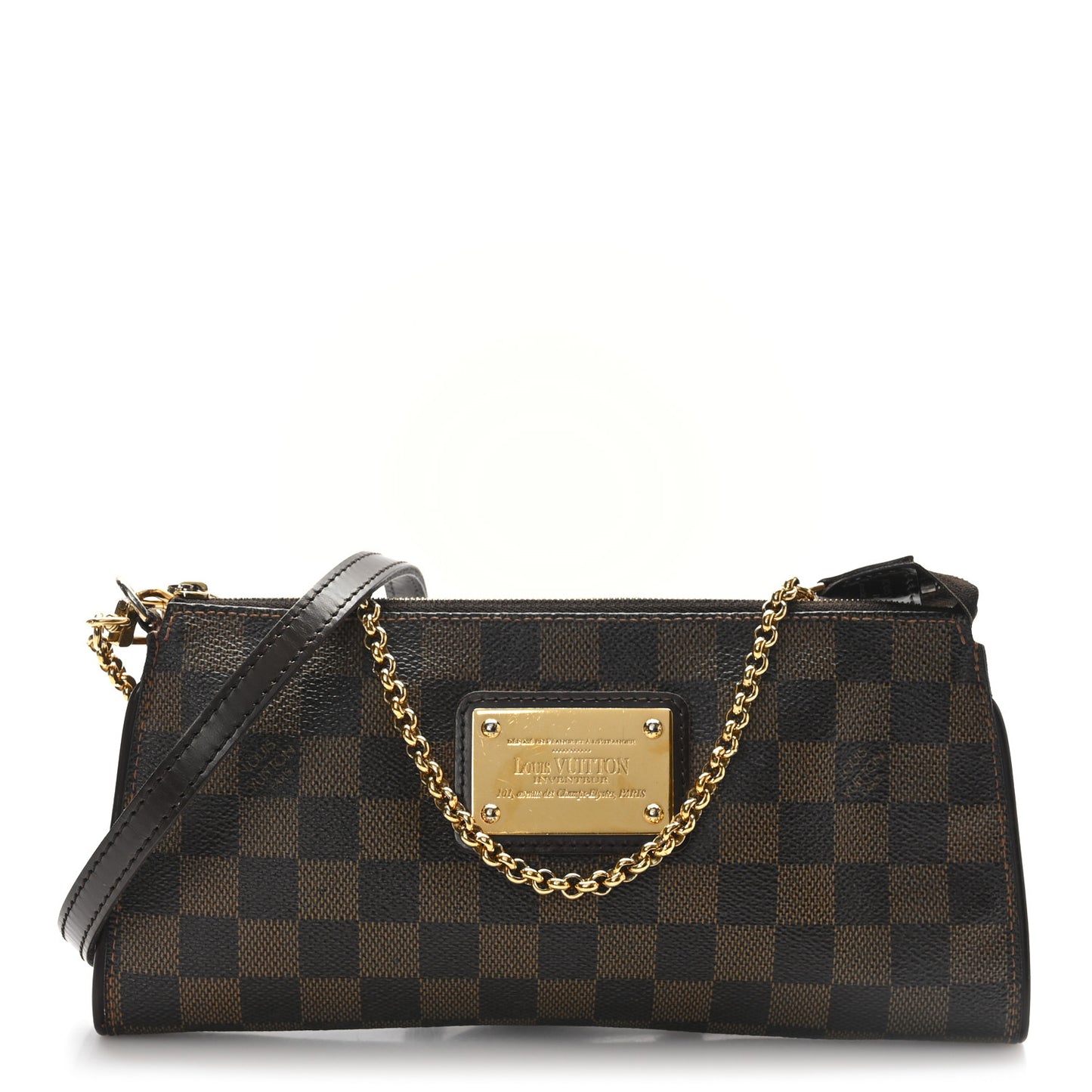 Damier Ebene Eva Clutch