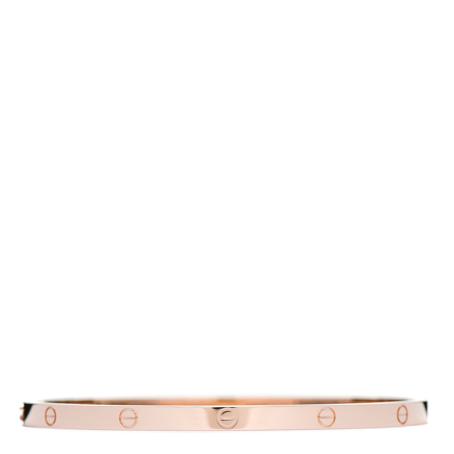 Cartier 18K Pink Gold Small LOVE Bracelet 17 2 of 4