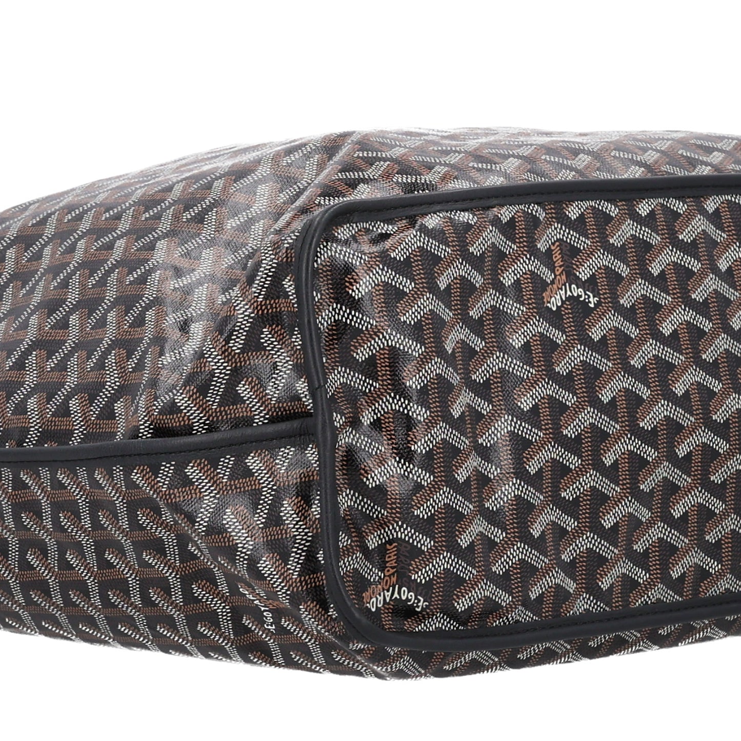 Goyardine Reversible Anjou PM Black