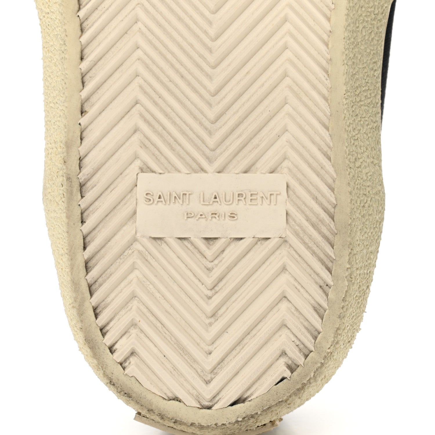Saint Laurent Canvas Skull Print Skate Sneakers 40 Black White 5 of 12