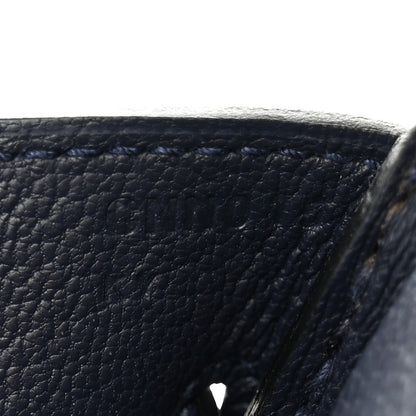 Hermes Togo Birkin 30 Bleu Nuit 7 of 11