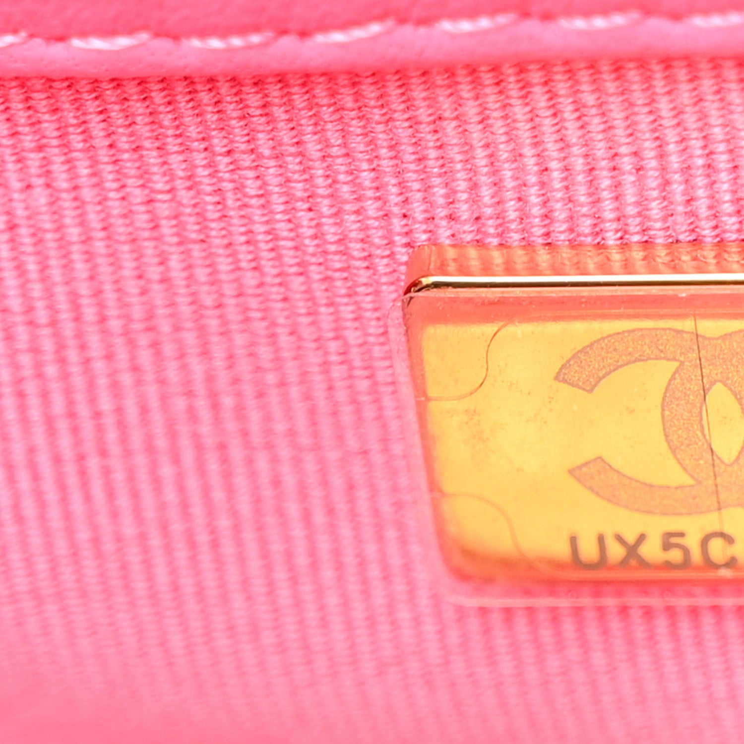 Chanel Goatskin Quilted Large Chanel 19 Flap Neon Pink 7 of 10